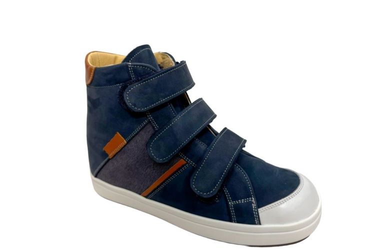 Chaussure bleue scratch