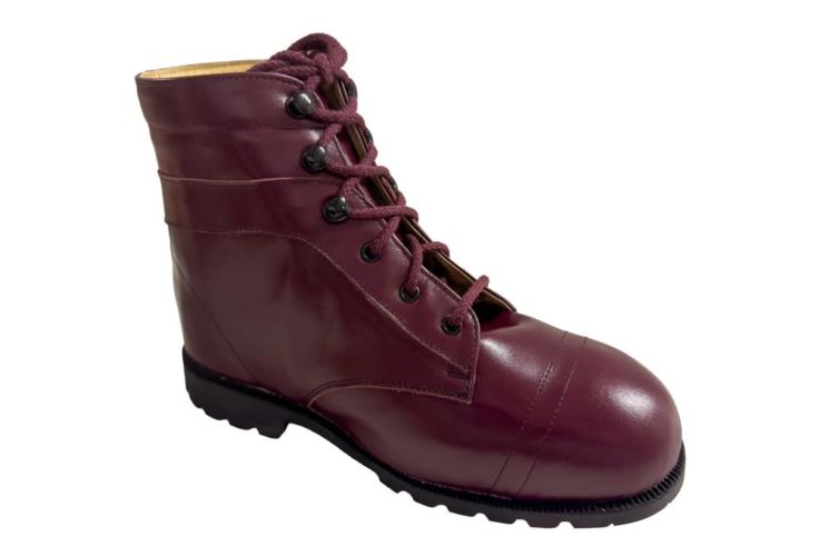 Chaussures bordeaux lacet bordeaux